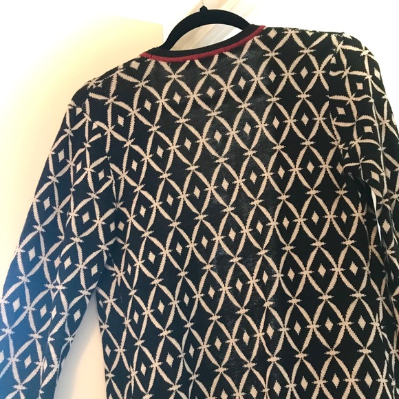 Long super soft patterned cardigan - Picture 3 of 5